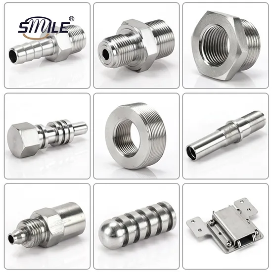 Smile OEM CNC Machine Laiton/Cuivre Pièces de voiture/Accessoires matériels