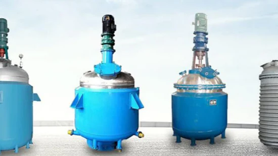 Distillation de projet chimique utilisant un réservoir de réaction de refroidissement de bobines de patelle à haute pression
