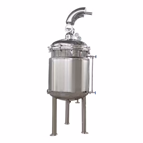 Équipement de distillation d'huile essentielle de vapeur 500L pour le traitement de l'huile de menthe poivrée
