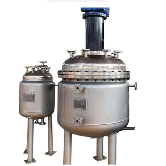 Distillation de projet chimique à l’aide d’un réservoir de réaction à colonne haute pression