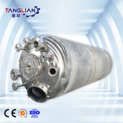 Tanglian Group – réservoir de mélange en acier inoxydable SS304 SS316, réservoir de réaction, réacteur chimique